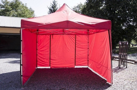 NAMIOT HANDLOWY 3 X 3m KONSTRUKCJA OCYNKOWANA