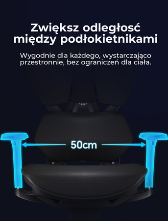 Fotel ergonomiczny gamingowy Angel Furia PRO