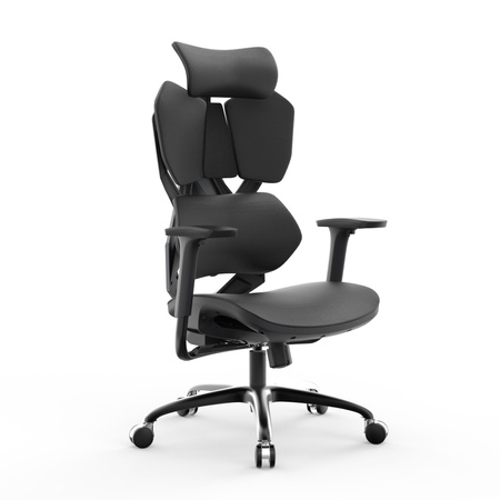 Fotel ergonomiczny gamingowy Angel Furia Black