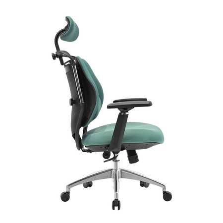 Fotel biurowy ergonomiczny ANGEL Stelio Zielony