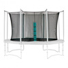Siatka ochronna do trampoliny 312 cm 10ft wewnętrzna 160 cm wysokość 8 słupków