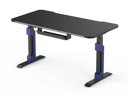 Biurko Gamingowe Angel Nemezis Black 1,4m