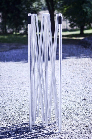 NAMIOT HANDLOWY 3 X 6m KONSTRUKCJA OCYNKOWANA