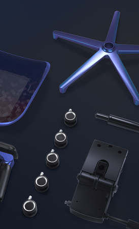 Fotel ergonomiczny gamingowy Angel GamePlus