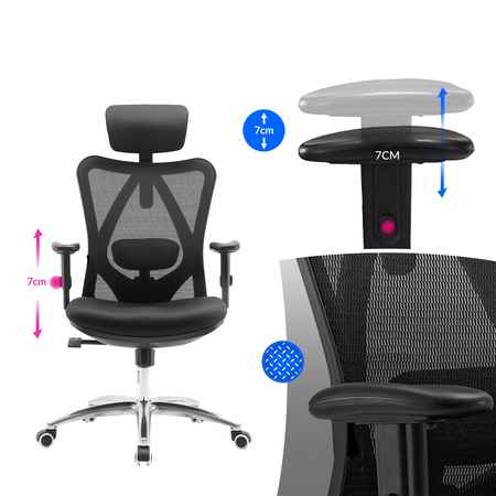 Fotel ergonomiczny ANGEL biurowy obrotowy eurOpa