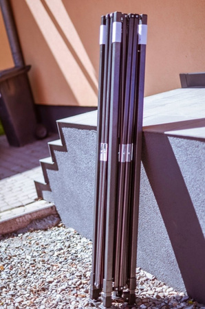 NAMIOT HANDLOWY 3 X 4,5M KONSTRUKCJA GRUB 5 KOLORY